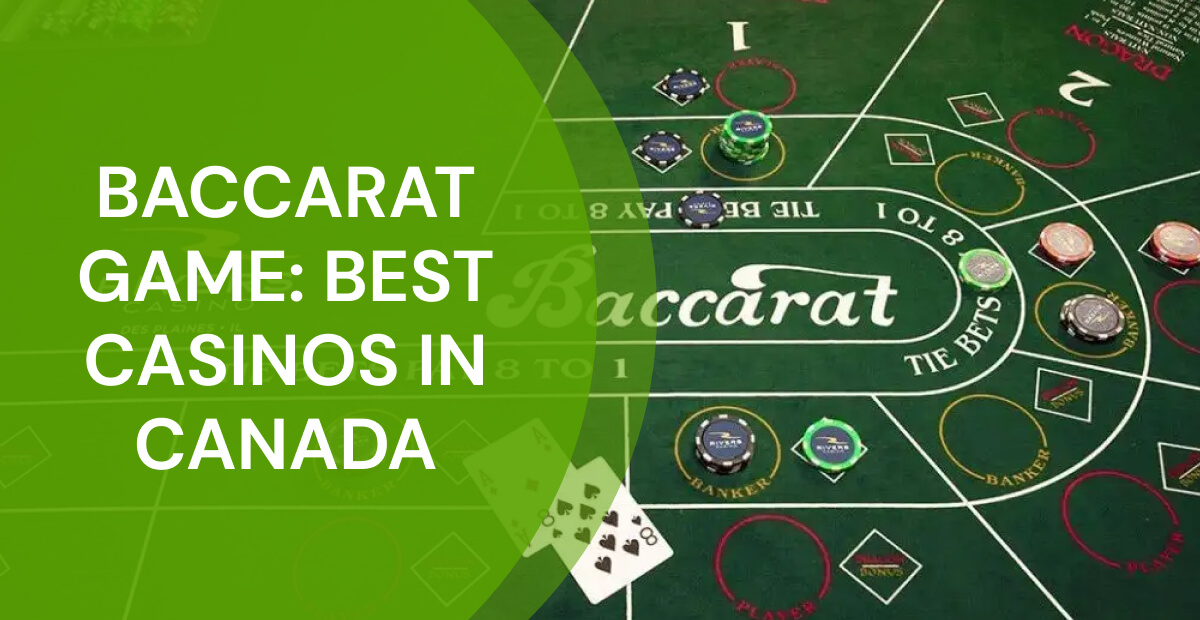 Baccarat is one of the most popular gambling games in Canada